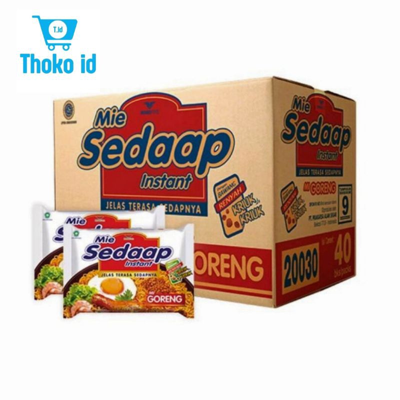 

Mie Sedap Goreng 90 gr Satu karton