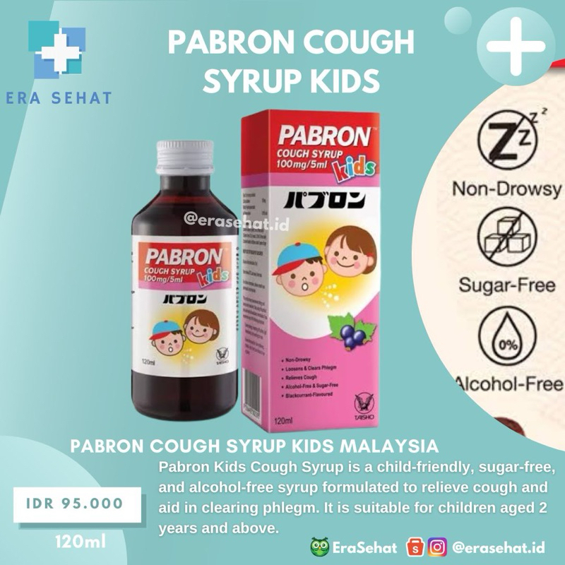 Pabron Cough Kids Syrup Malaysia