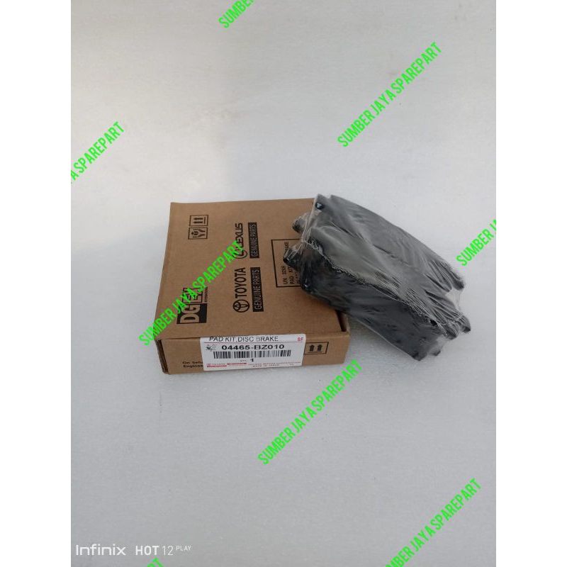 kampas rem depan Avanza original / brake pad depan Avanza