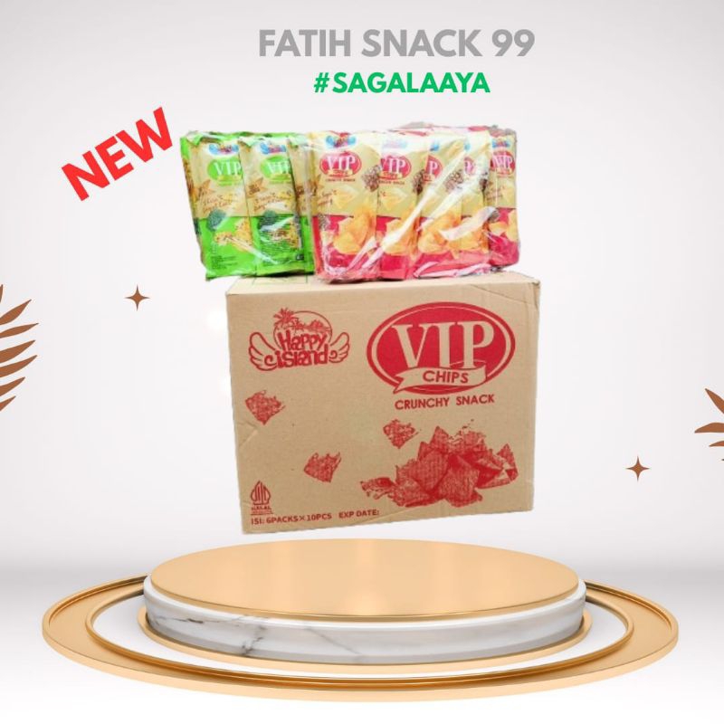 

SNACK VIP CHIPS ISI 6 PAK X 10 PCS X 28G MAKANAN RINGAN