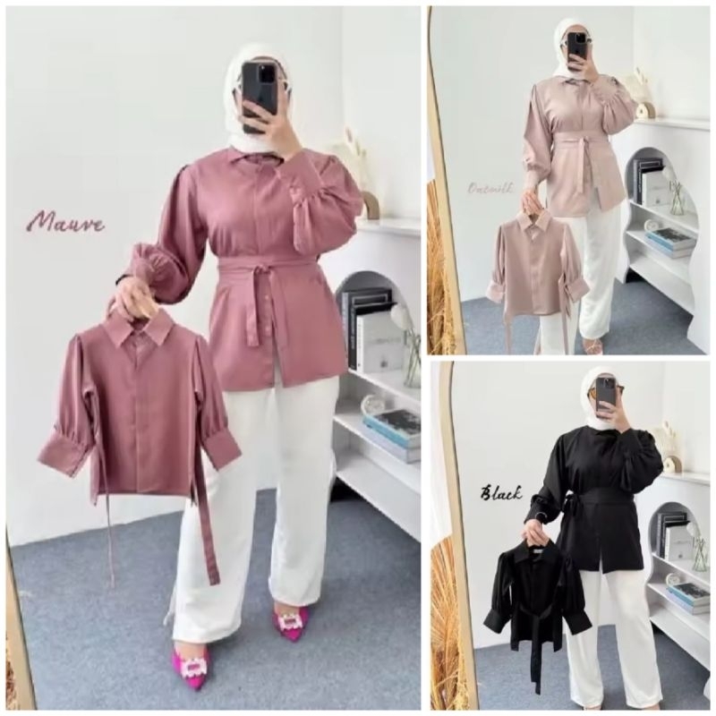 Rike Couple Ibu Dan Anak Perempuan / Baju Couple Ibu Dan Anak Perempuan / Blouse Couple Ibu Anak Per