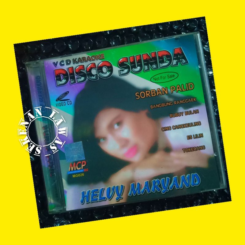 VCD Karaoke Helvy Maryand - Disco Sunda (Mulus)
