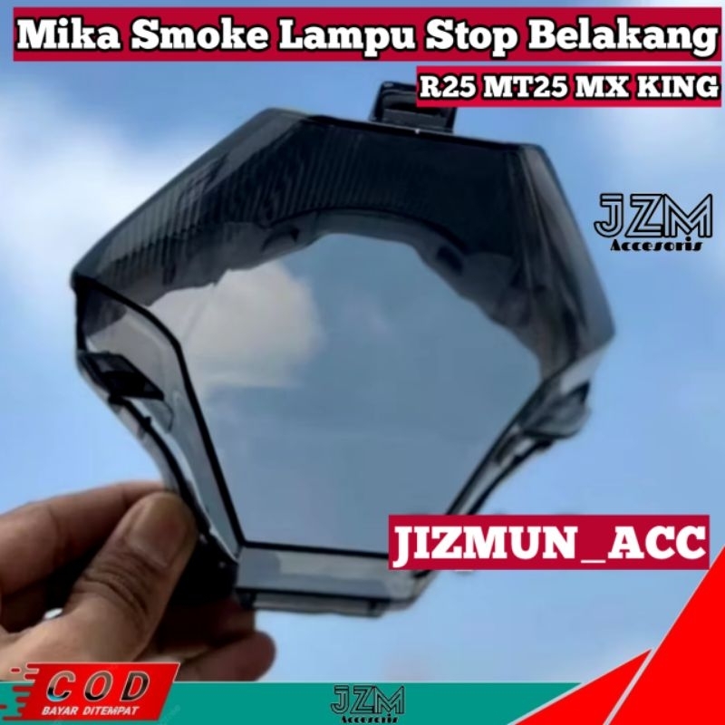Mika Smoke R25 MT25 MX King Mika Lampu Stop Belakang R25 MT25 Rayben