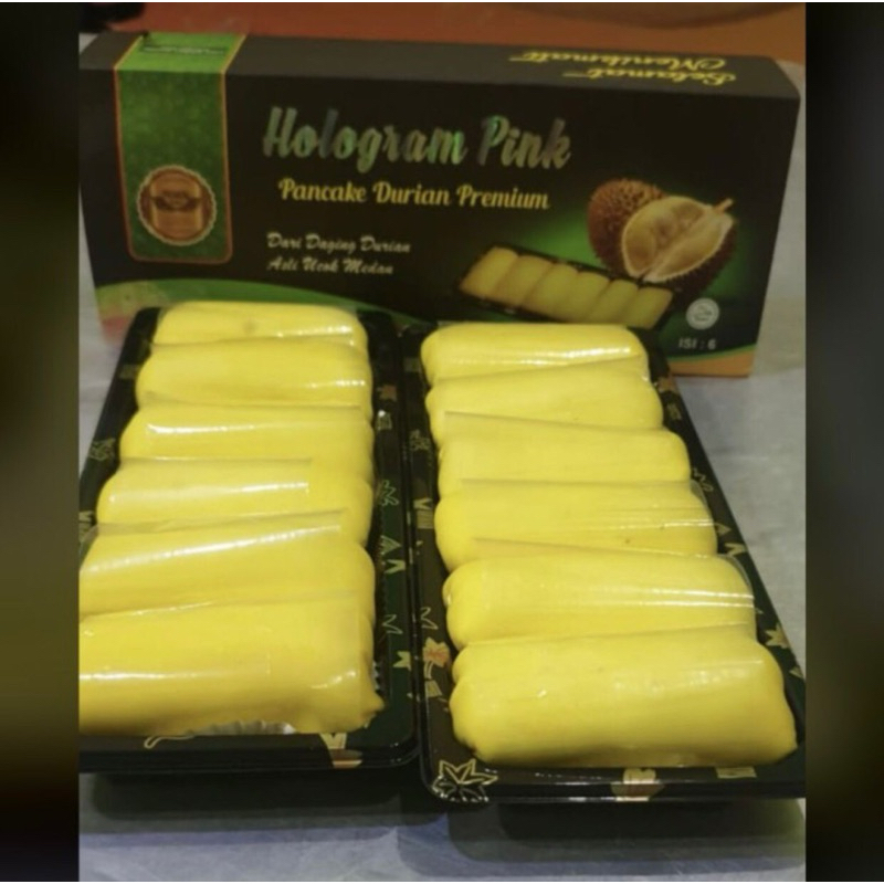 

Pancake Durian Premium Hologram Pink