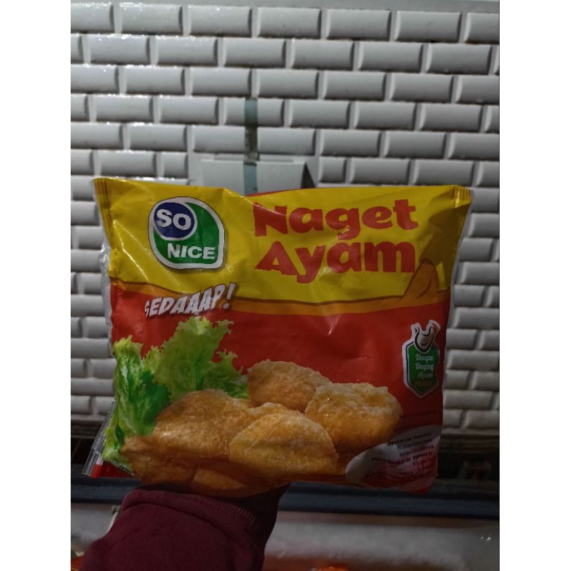 

So Nice Naget ayam 500gr