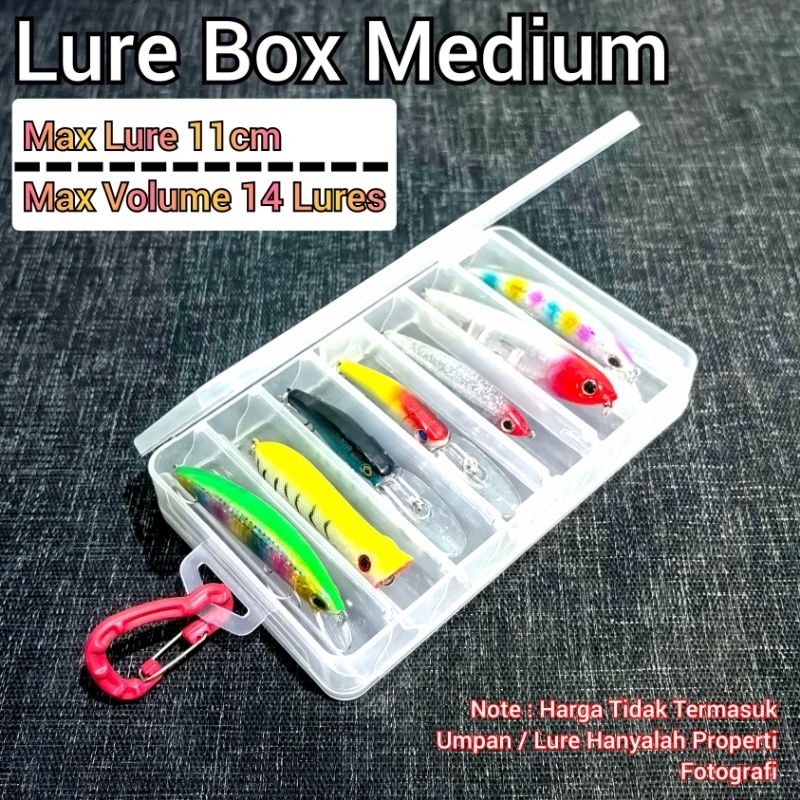 Lure Box Wadah Umpan Minnow Popper Castinger Casting
