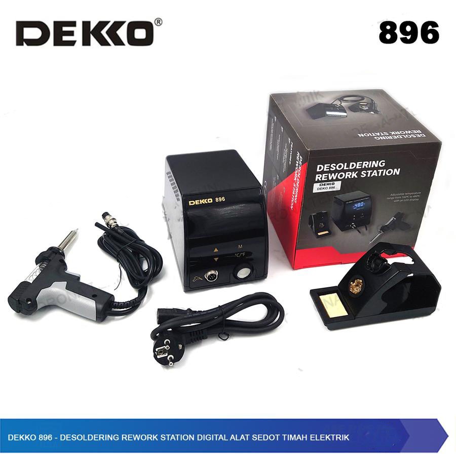 Dekko 896 - Desoldering Rework Station Digital Alat Sedot Timah Elektrik