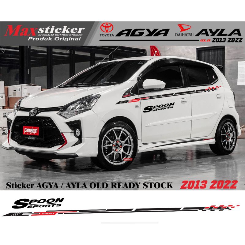 Sticker mobil ayla-agya sticker list terlaris mobil ayla-agya stiker mobil ayla-agya minimalist term