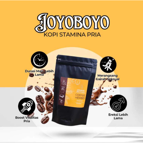 

JOYOBOYO KOPI PENAMBAH STAMINA PRIA KUAT TAHAN LAMA | PRIVASI AMAN