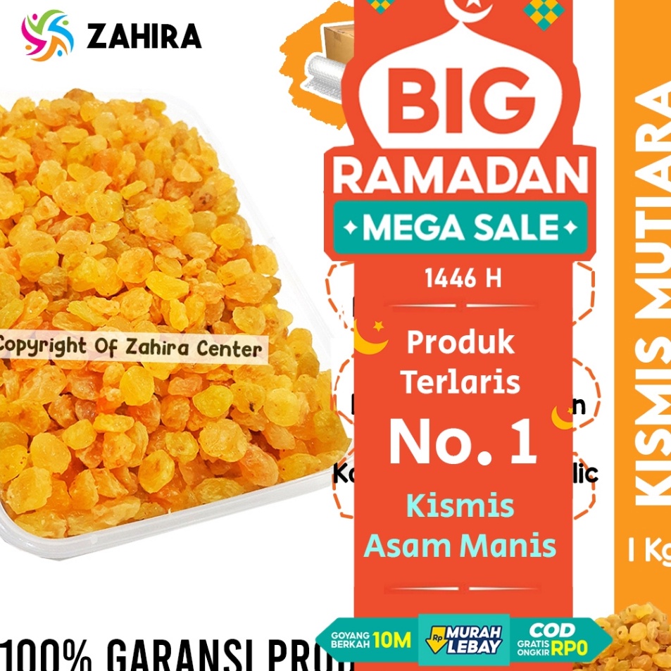 

Hot Kismis Premium 1kg Asam Manis Mutiara Raisins Rasa Manis Enak Fresh Khas Arab MPASI Oleh Haji Umrah