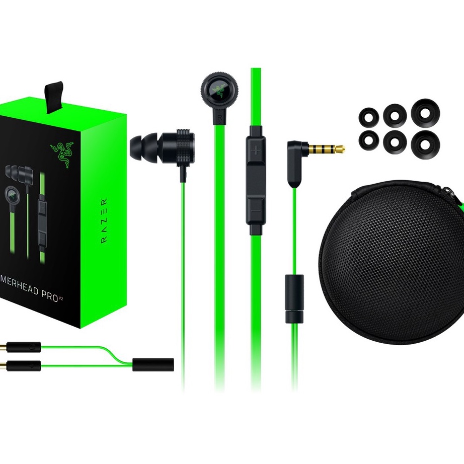 Terbaru Razer Hammerhead Pro V2 Dota2 Earphone Gaming Hammerhead