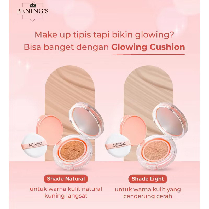 BENINGS SKINCARE GLOWING CUSHION  | BENINGS CLINIC | DR OKY PRATAMA