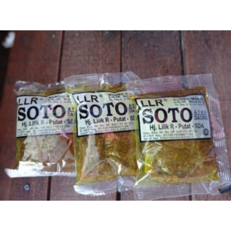 

Bumbu Soto LLR/Bumbu Lilik