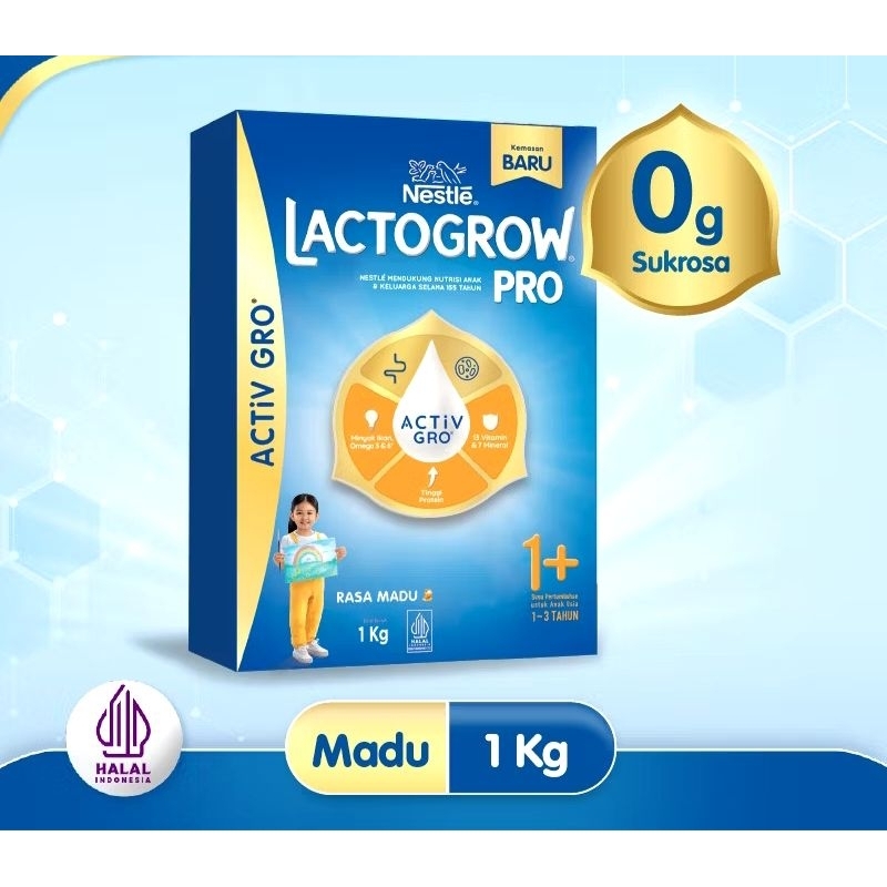 

Lactogrow 1+ 1 kg Madu