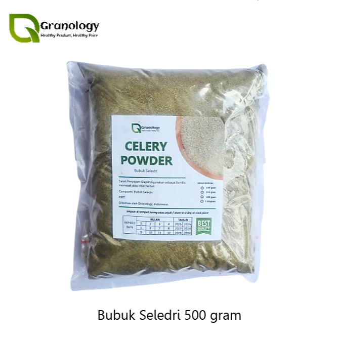 

Seledri Bubuk / Celery Powder (500 gram) by Granology