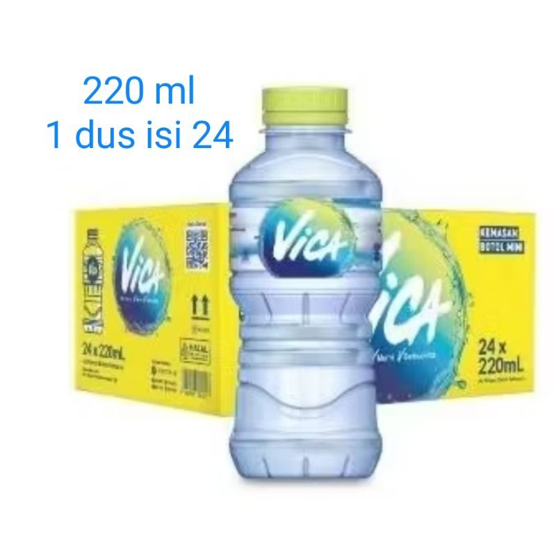 

VICA Air mineral BOTOL 220 ml 1 DUS ISI 24