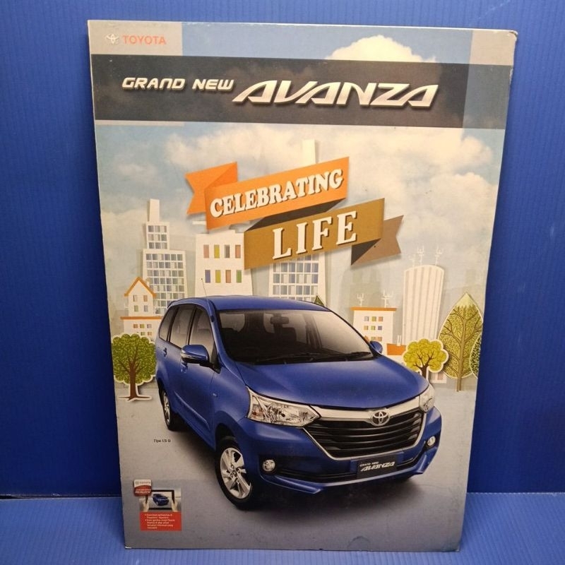 poster brosur leaflet Toyota grand New Avanza