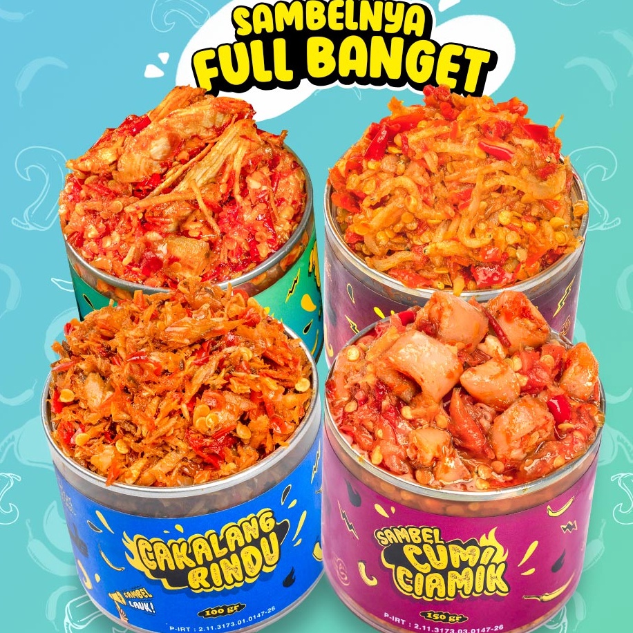 

BISA COD Eat Sambel SEMUA VARIAN RASA BEST SELLER