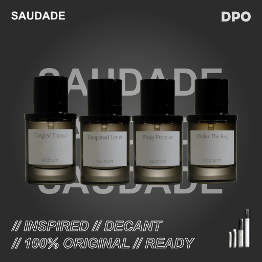 [DECANT] SAUDADE Perfume Pinky Promoise Tangled Thread Under The Rug Unopened Letter