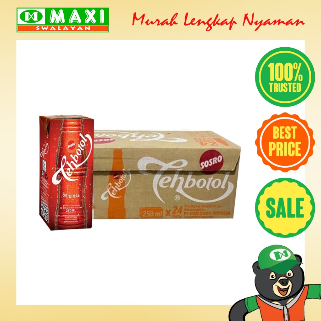 

Teh Botol Sosro 250ml Isi 24pcs