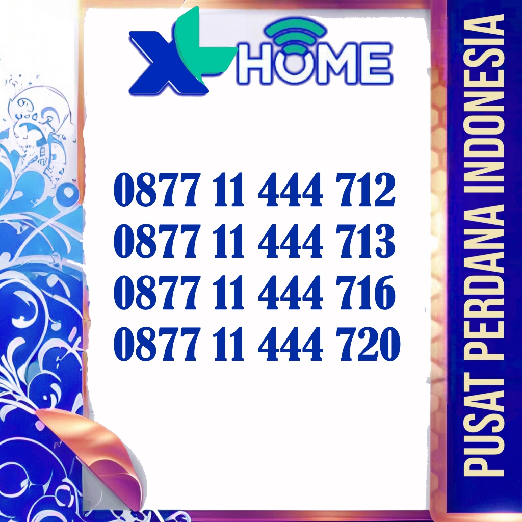 part 13. nomer cantik kartu XL seri Angka Menarik dan rapi Wajib Registrasi KK dan KTP