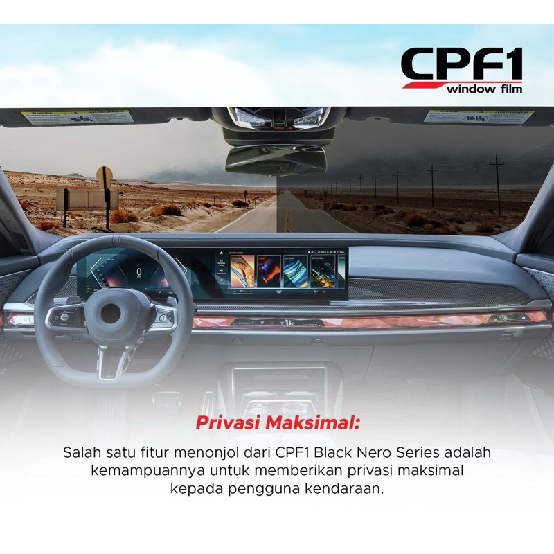 Kaca Film CPF1 B Nero