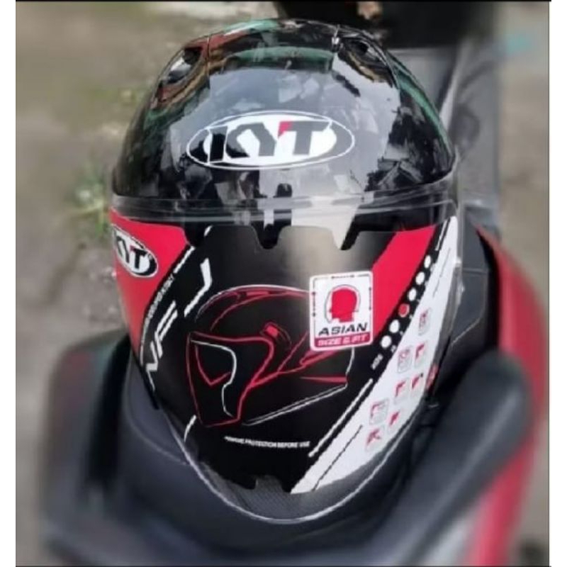 KYT NFJ REPAINT Carbon forget