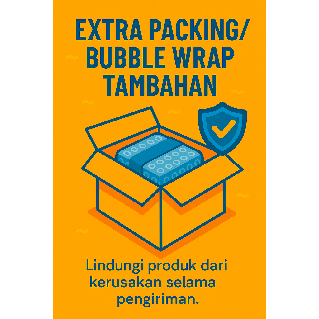 

Extra Packing / Extra Bubble Wrap Kardus / Packing Aman