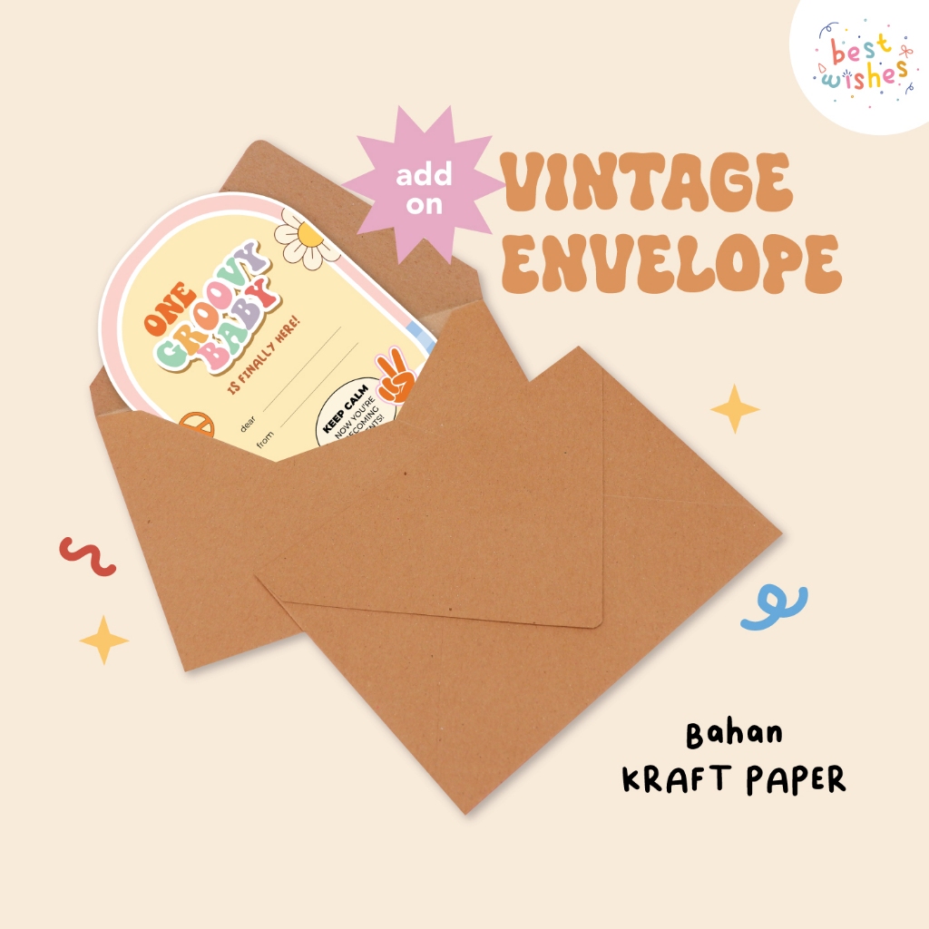 

Amplop Vintage Aesthetic - Vintage Envelope - Kraft