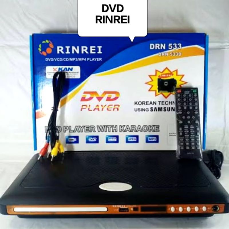 CD/ DVD Player RINREI DRN 533 D
