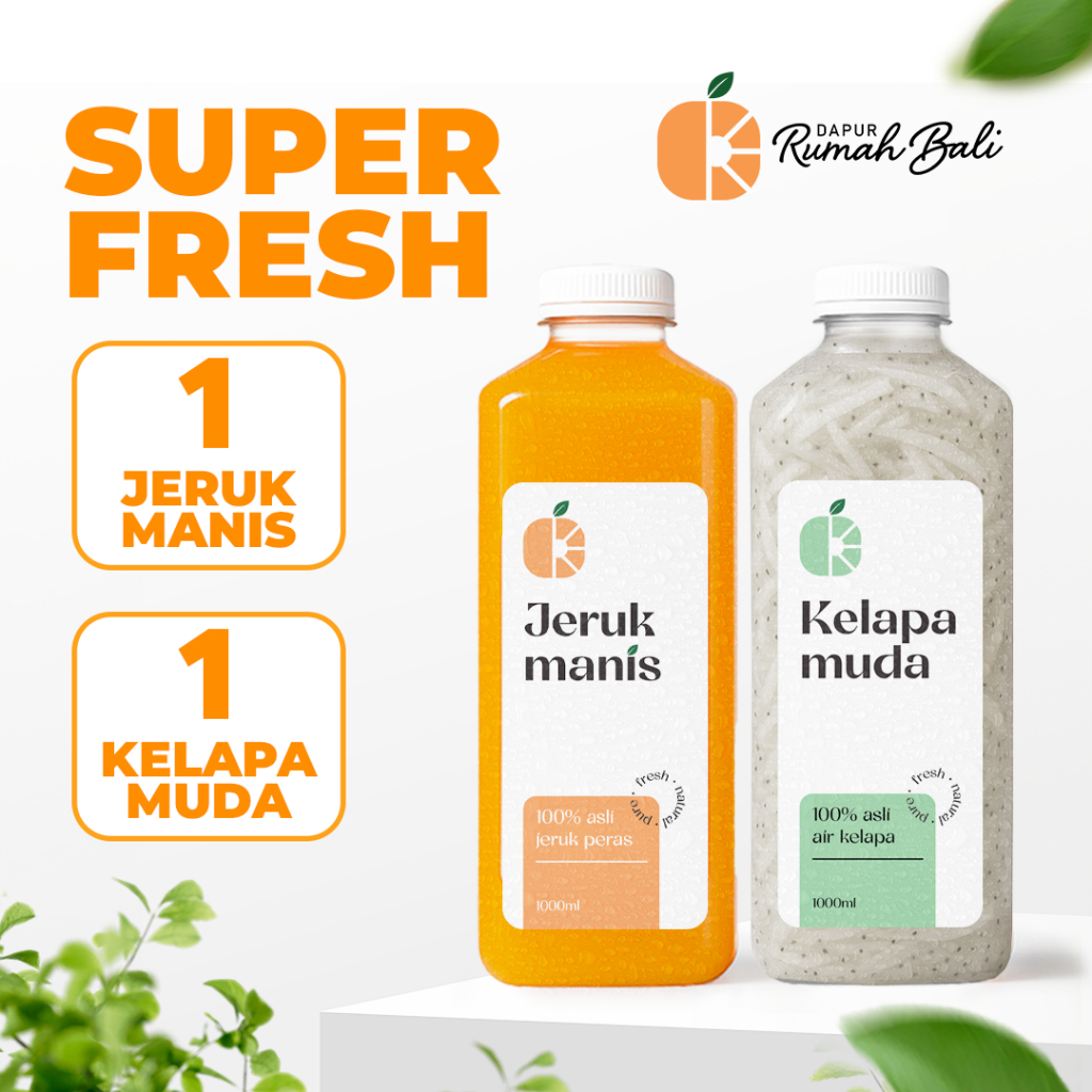

Super Fresh 1 Liter Dapur Rumah Bali