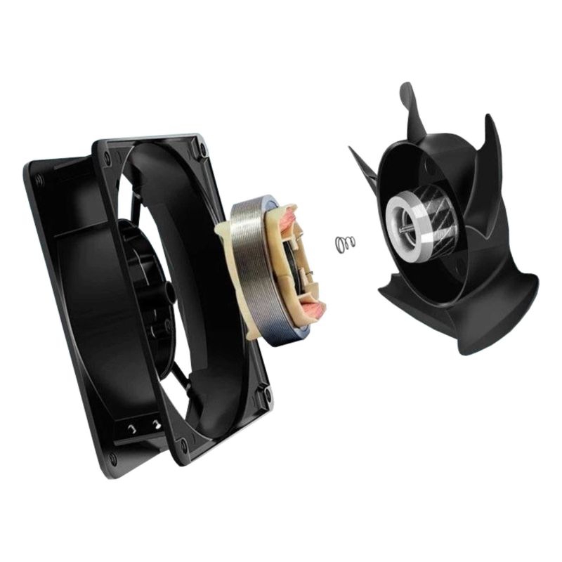 KIPAS 9x9 DC 24V LAKONI 0.30A 4500rpm HIGH SPEED MESIN LAS LAKONI 900W, 9x9 cm