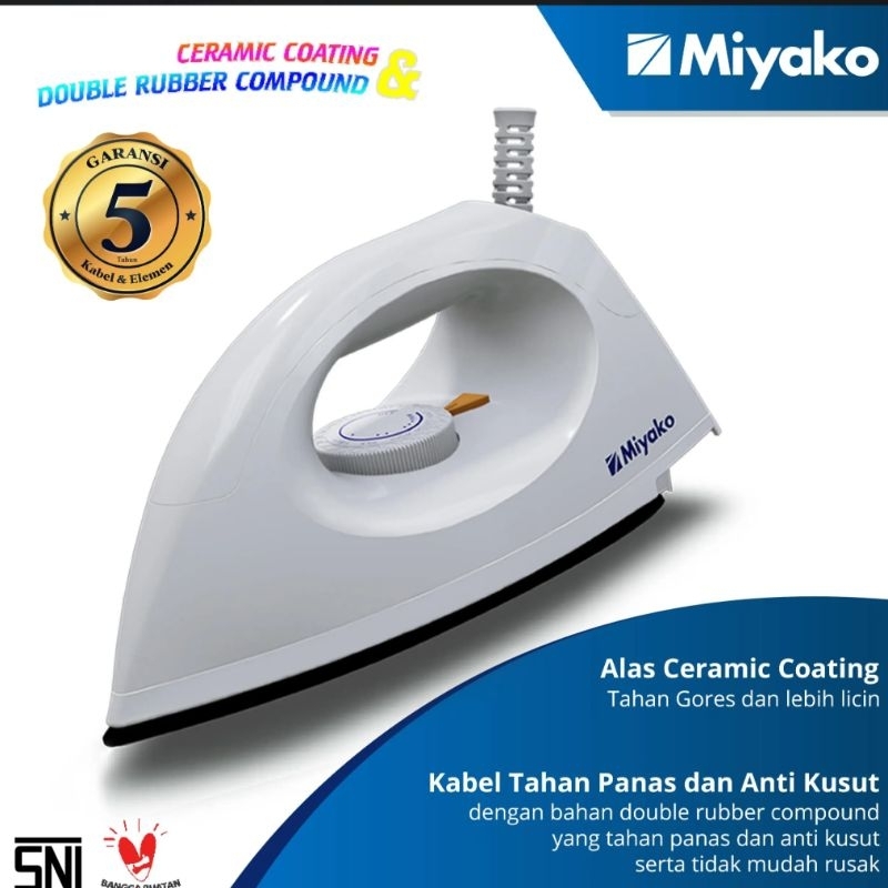 Setrika Miyako EI 1009 M EI1009M