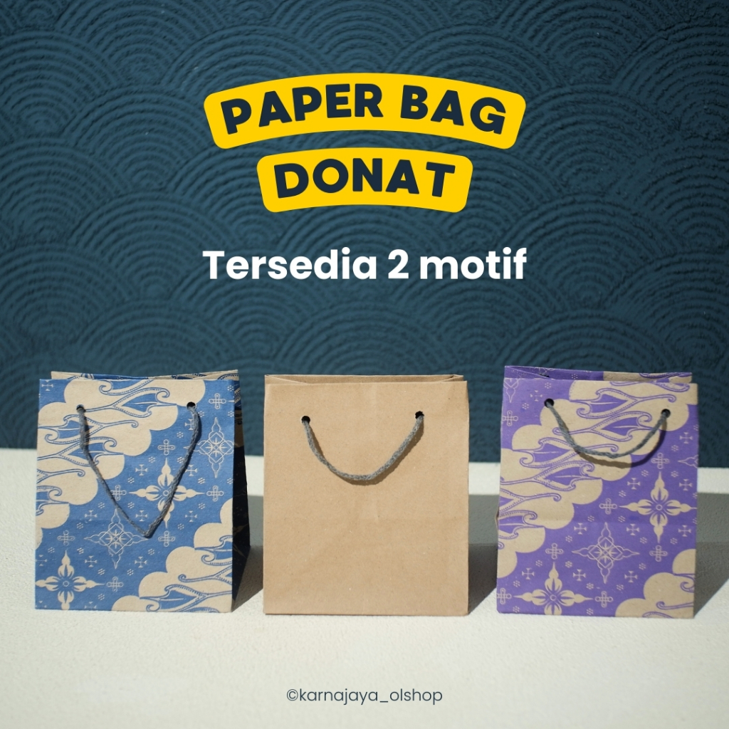 

Paper Bag Donat R3 - Tas Souvenir Haji (Paket 12 Pcs)