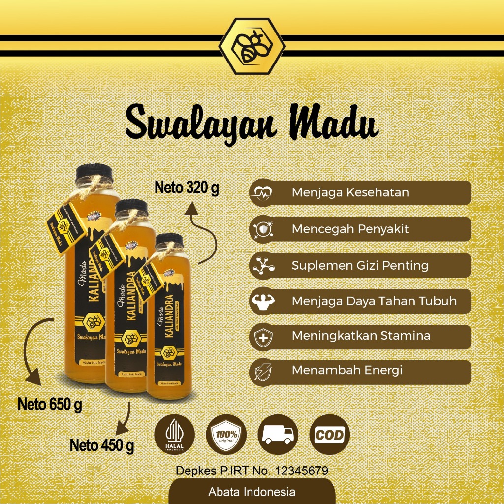 

Madu Kalindra Asli Murni by Swalayan Madu