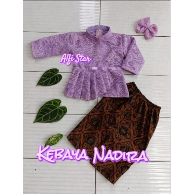 Setelan Kebaya Anak & Dewasa , Kebaya Nadira , Kebaya Modern