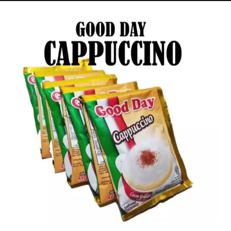 

[10pcs] God Day Cappuccino 25gr Kopi Instan Bubuk