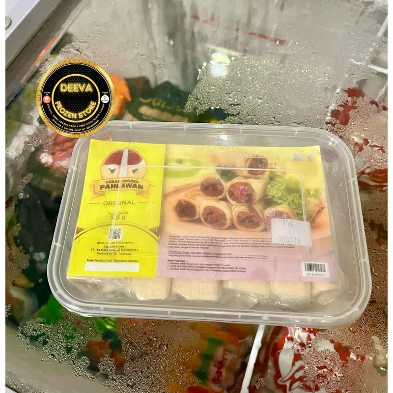 

Kebab Pahlawan original isi 10, 525gr