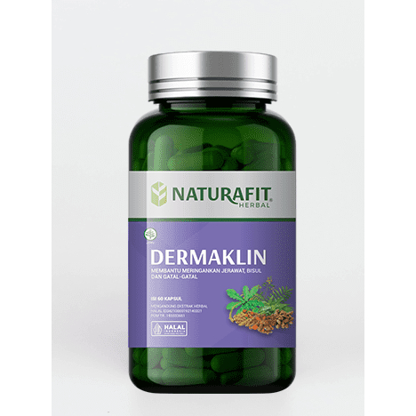 

NATURAFIT DERMAKLIN - Obat Herbal Membantu Hilangkan Jerawat dan Bekas Jerawat, Bisul, Serta Gatal-Gatal Pada Kulit Lebih