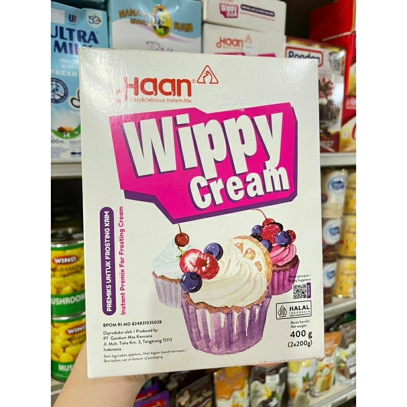 

Haan Wippy Cream 400gr