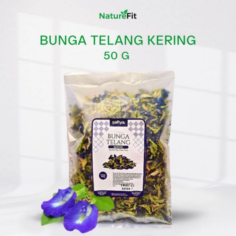 

Safiya Bunga Telang 50 Gram Original Premium