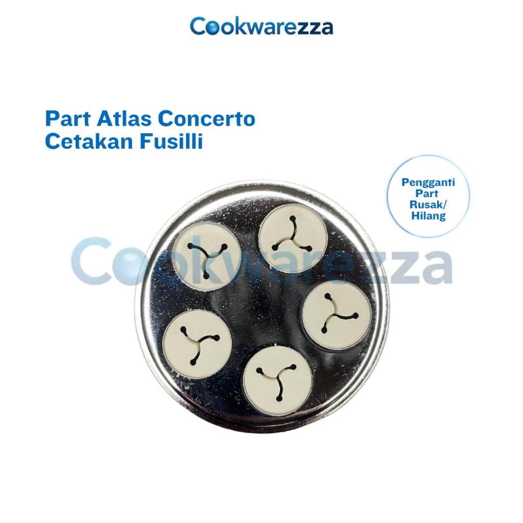 Part Cetakan Fusilli Atlas Concerto Pasta Maker
