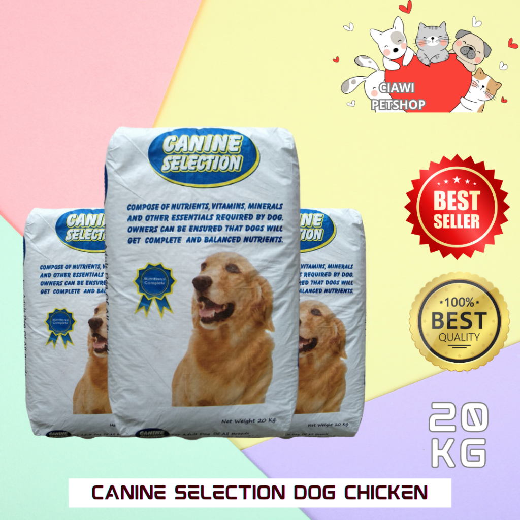 Canine Selection Dog 20 Kg | makanan dogfood 20kg - Chicken
