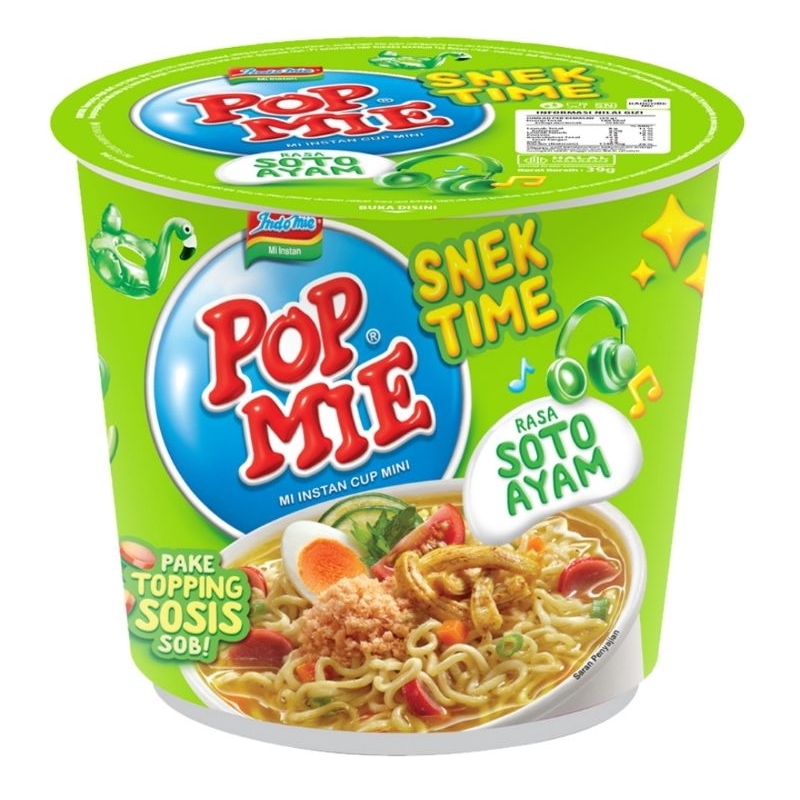 

Pop Mie Mini Snek Time Rasa Soto Ayam isi 39 gram