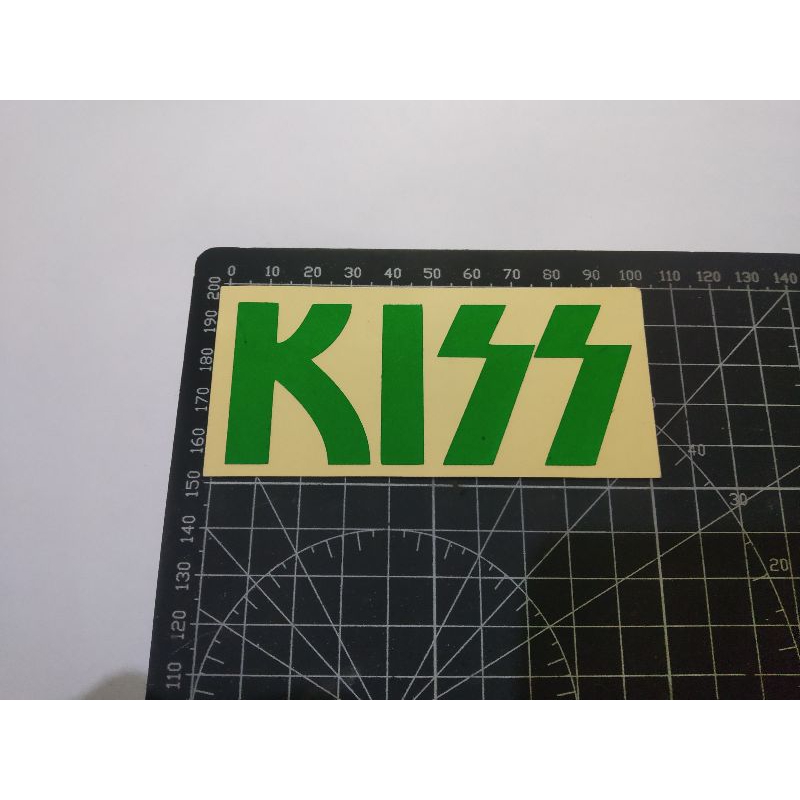 

stiker cutting kiss