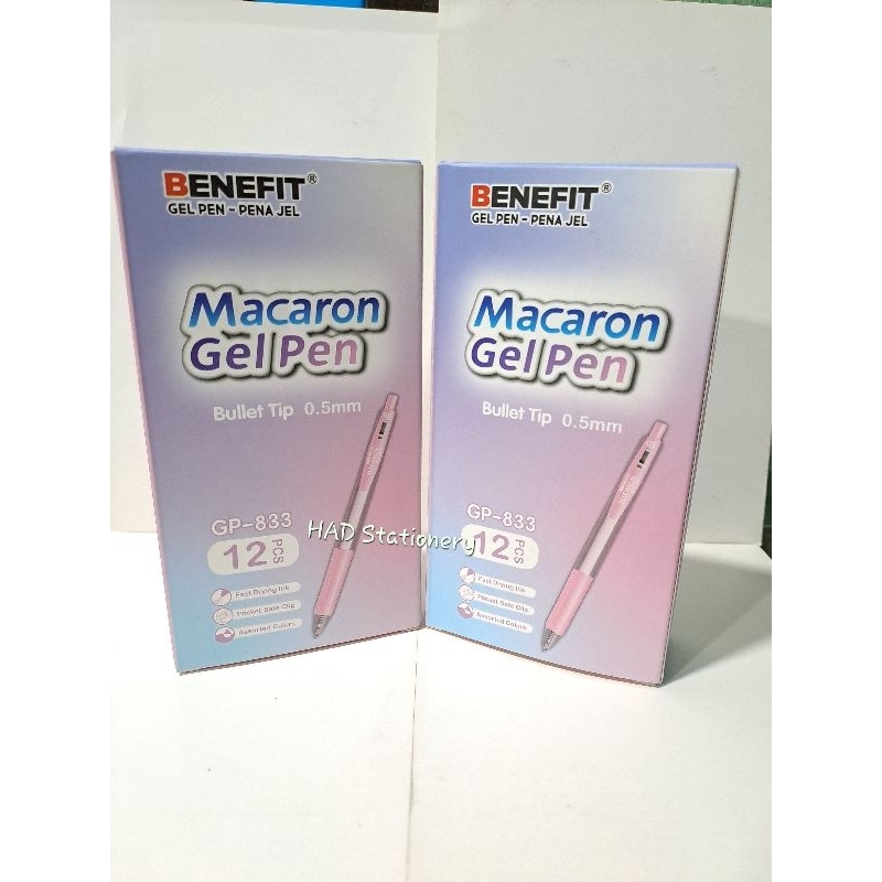

Gel Pen Benefit Macaron/GP-833/ Macaron Gel Pen