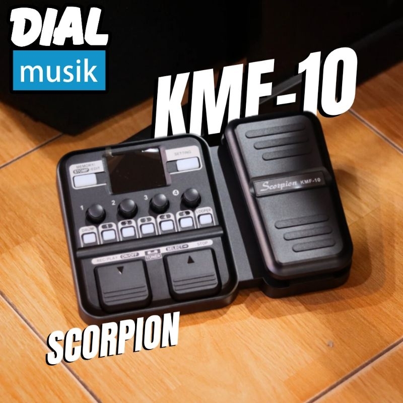 Scorpion KMF-10 Multi Effects Guitar - Efek Gitar Digital Scorpion Original