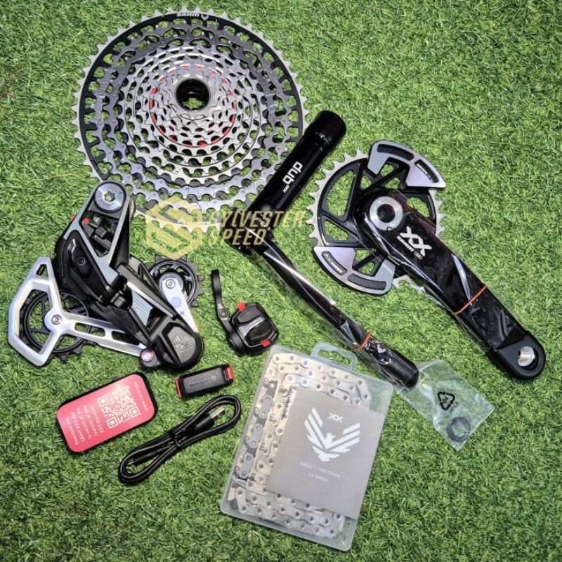 Groupset Sram XX AXS Transmission Wireless Eagle 12 speed Dub UDH XO