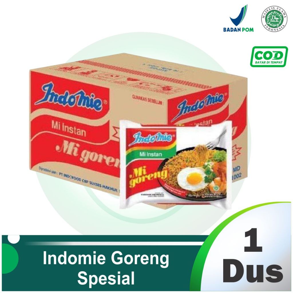 

Indomie Goreng 1 Dus Mie Instant 40 pcs