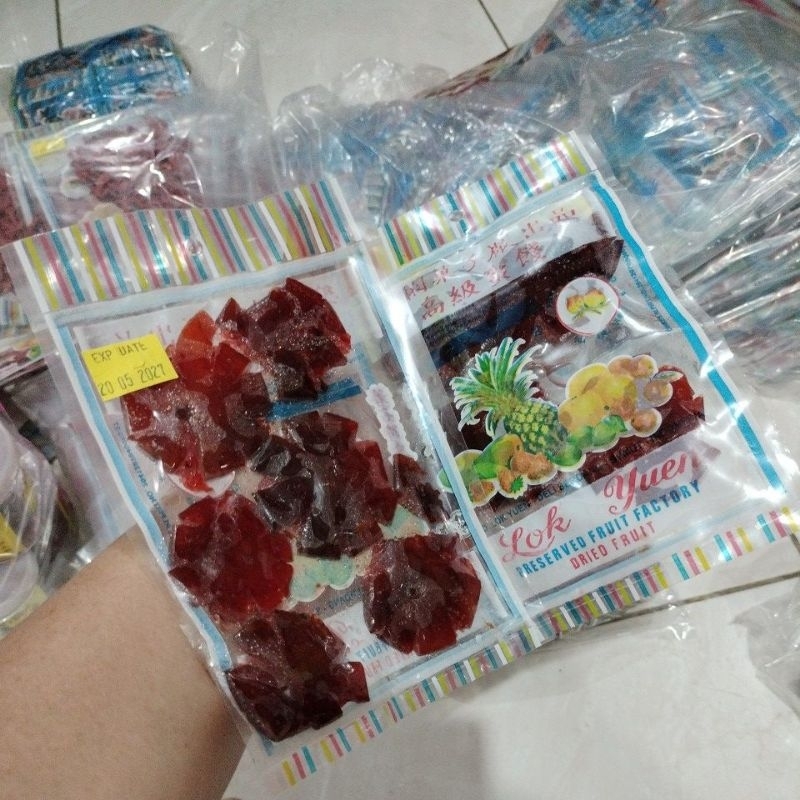 

Manisan Jeruk harga satuan 1 pcs@50g